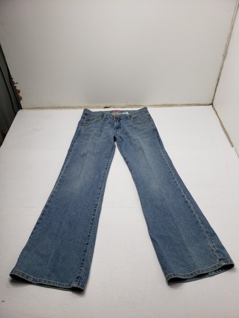 Levi's Flare Women's Jeans Size 11M Blue Denim Stretch 34x32 Y2K Bootcut